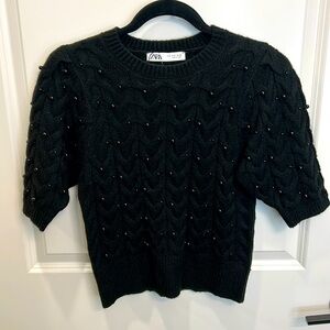 Zara Embellished Sweater